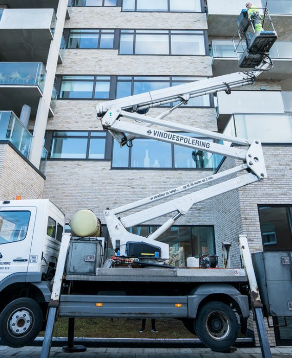 Vinduespuds fra lift